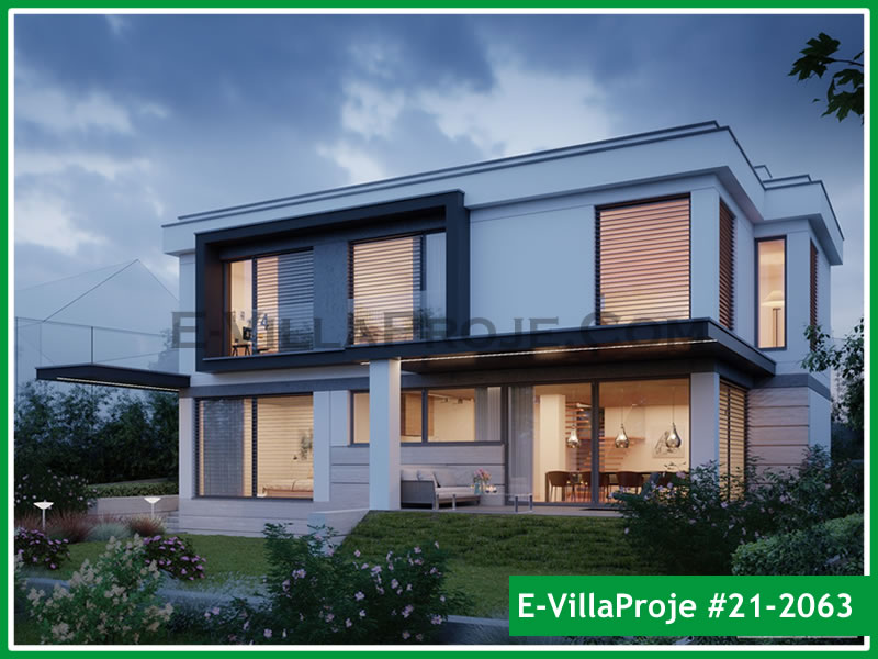 Ev Villa Proje #21 – 2063 Ev Villa Projesi Model Detayları