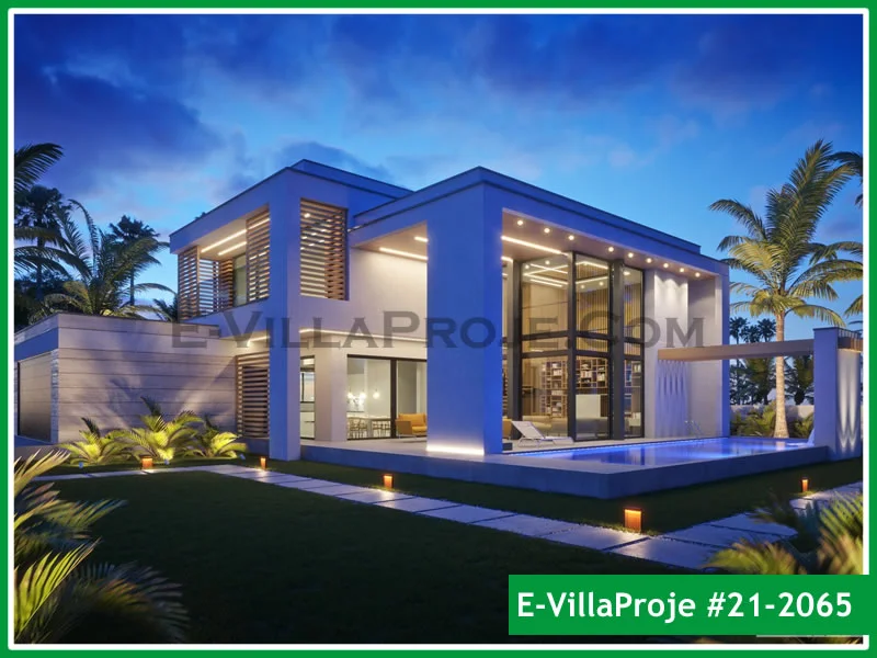Ev Villa Proje #21 – 2065 Villa Proje Detayları