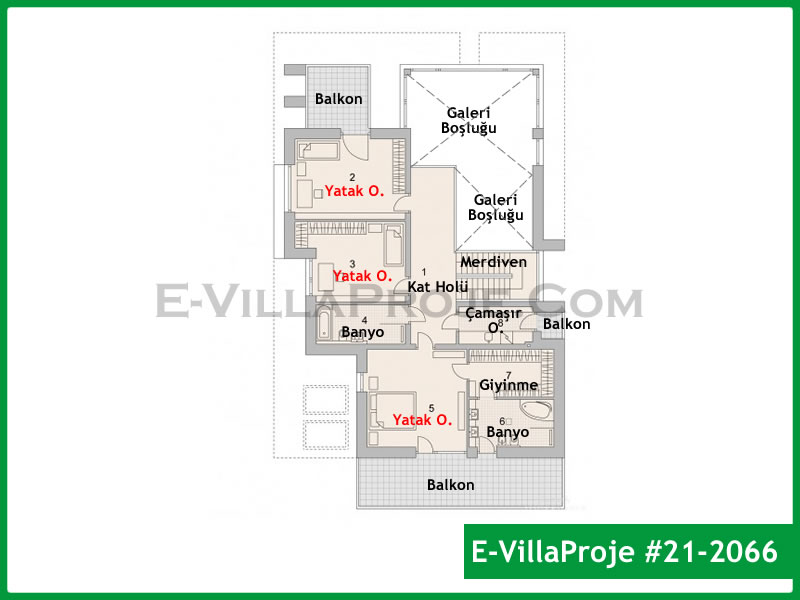 Ev Villa Proje #21 – 2066 Ev Villa Projesi Model Detayları