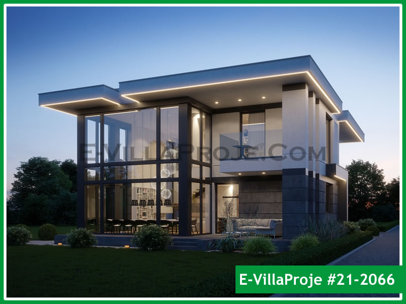 Ev Villa Proje #21 – 2066 Ev Villa Projesi Model Detayları