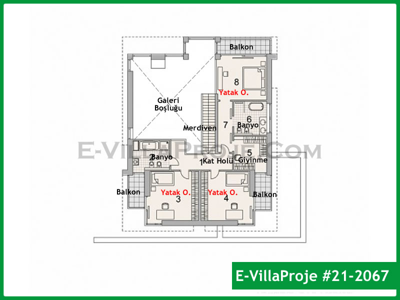 Ev Villa Proje #21 – 2067 Ev Villa Projesi Model Detayları