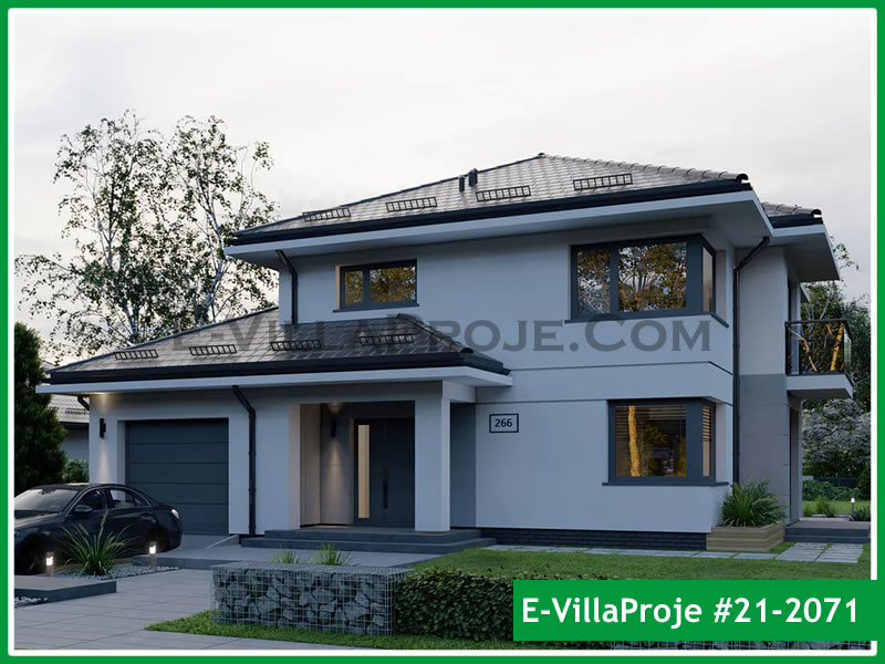 Ev Villa Proje #21 – 2071 Ev Villa Projesi Model Detayları