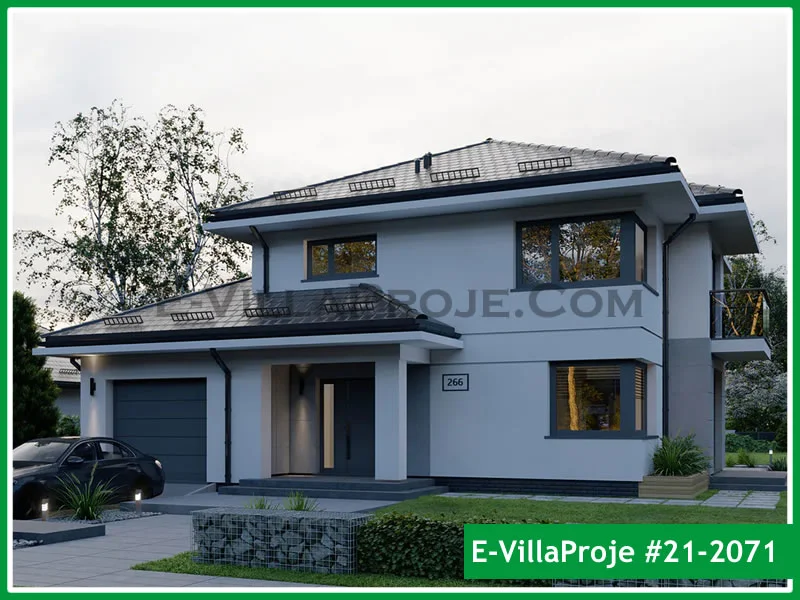 Ev Villa Proje #21 – 2071 Ev Villa Projesi Model Detayları