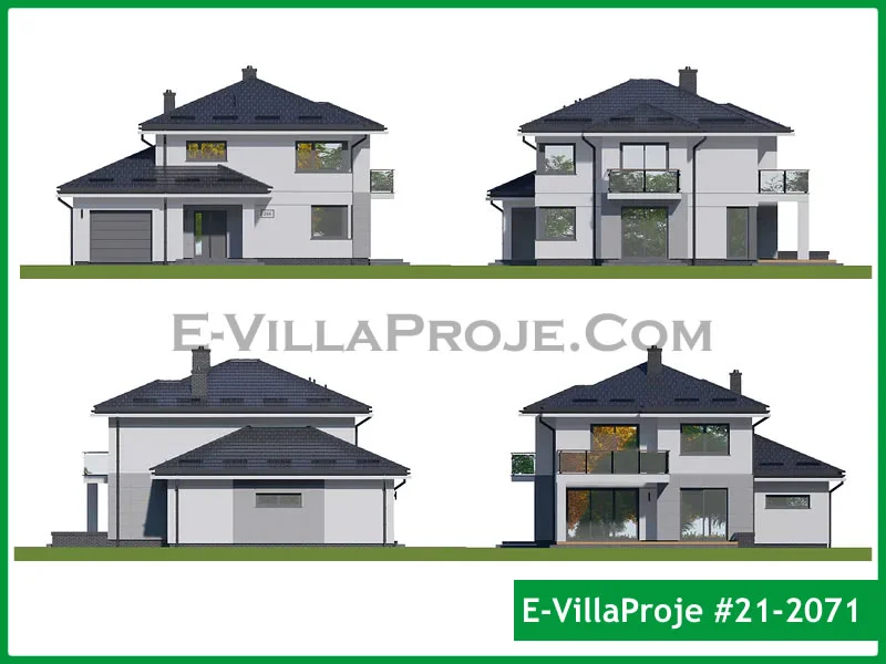 Ev Villa Proje #21 – 2071 Ev Villa Projesi Model Detayları