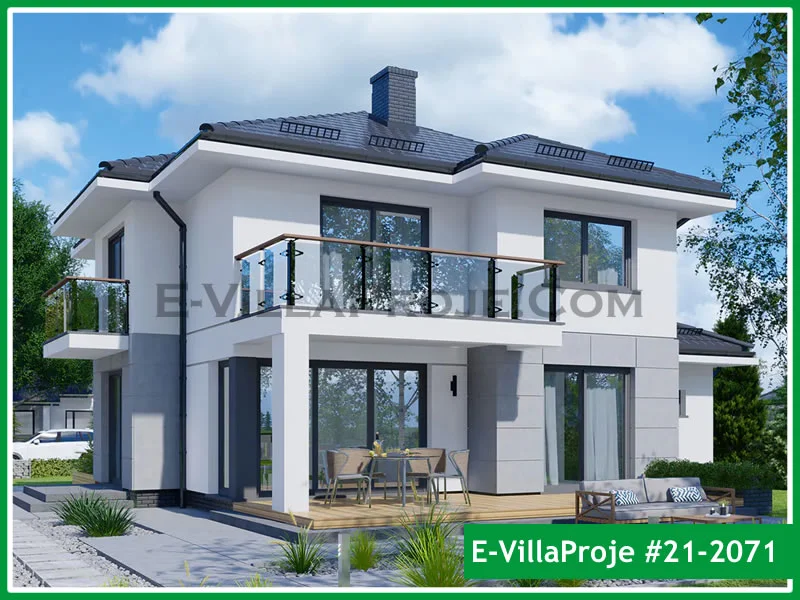 Ev Villa Proje #21 – 2071 Ev Villa Projesi Model Detayları