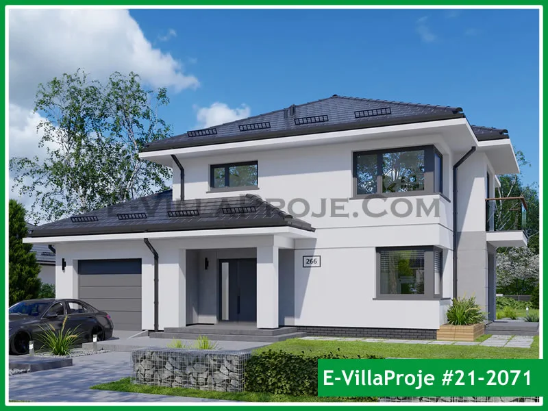 Ev Villa Proje #21 – 2071 Ev Villa Projesi Model Detayları