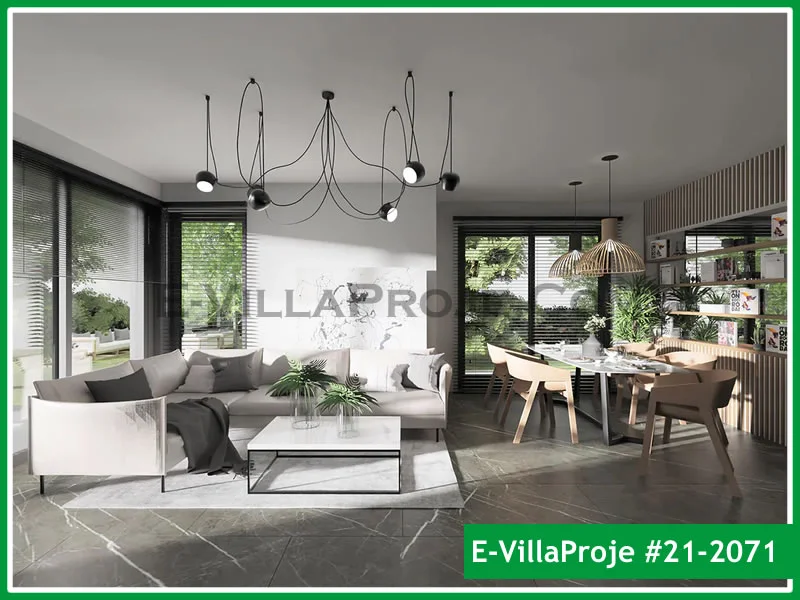 Ev Villa Proje #21 – 2071 Ev Villa Projesi Model Detayları