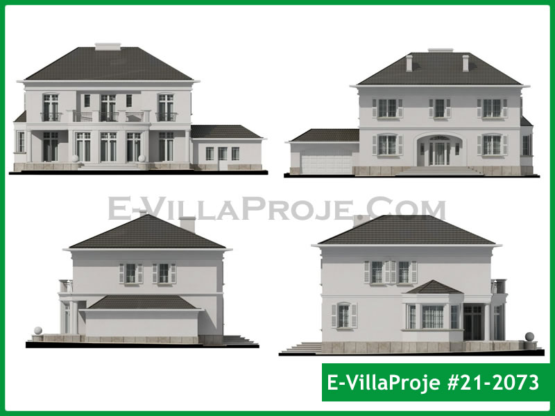 Ev Villa Proje #21 – 2073 Ev Villa Projesi Model Detayları