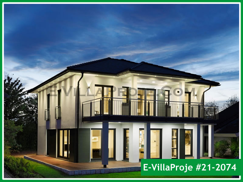 Ev Villa Proje #21 – 2074 Ev Villa Projesi Model Detayları