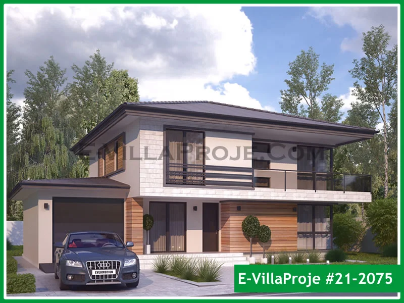 Ev Villa Proje #21 – 2075 Villa Proje Detayları