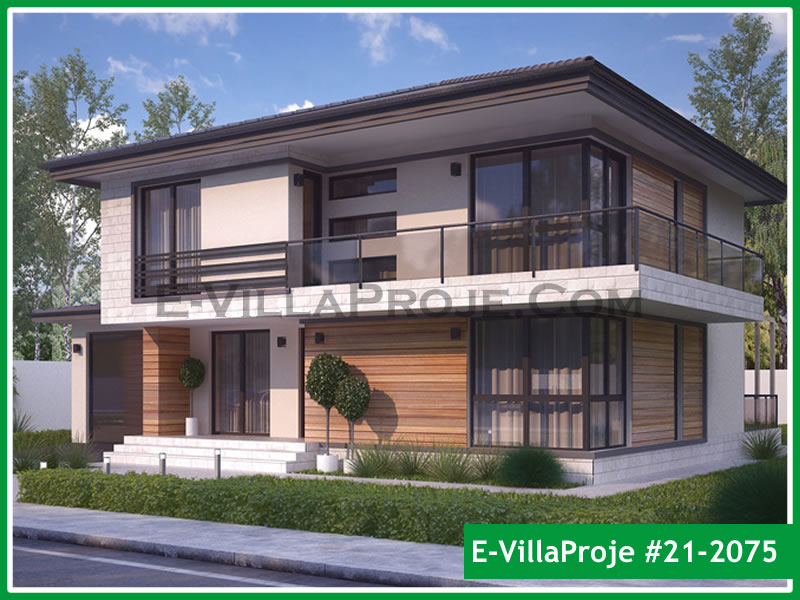 Ev Villa Proje #21 – 2075 Ev Villa Projesi Model Detayları