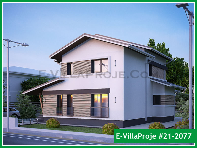 Ev Villa Proje #21 – 2077 Ev Villa Projesi Model Detayları