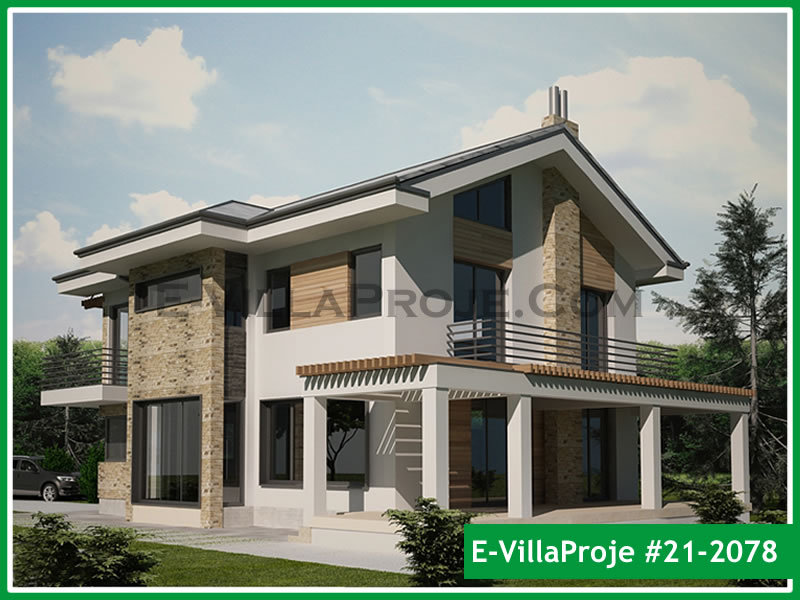 Ev Villa Proje #21 – 2078 Ev Villa Projesi Model Detayları