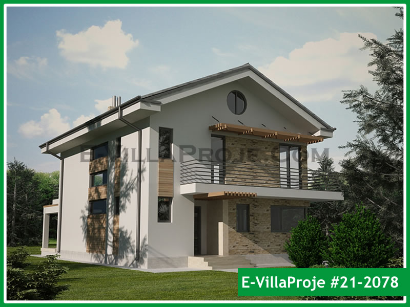 Ev Villa Proje #21 – 2078 Ev Villa Projesi Model Detayları