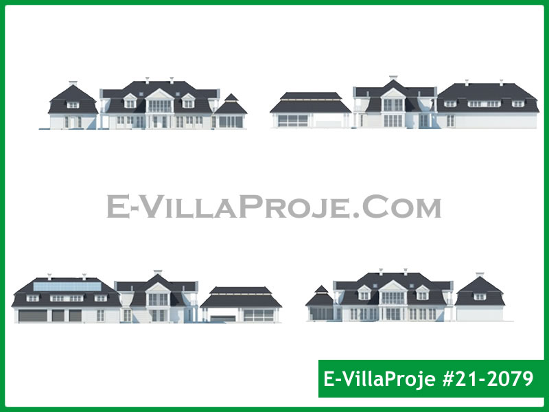 Ev Villa Proje #21 – 2079 Ev Villa Projesi Model Detayları