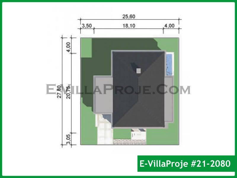 Ev Villa Proje #21 – 2080 Ev Villa Projesi Model Detayları