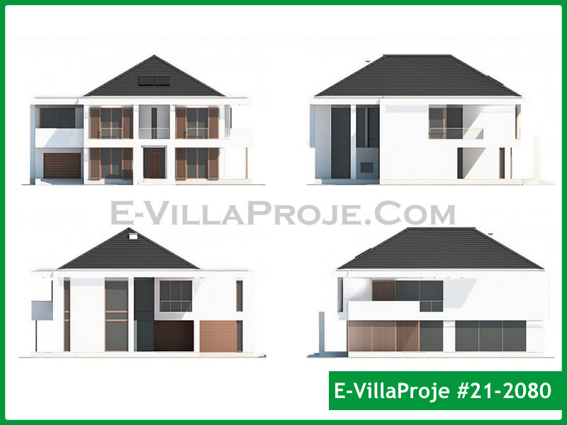 Ev Villa Proje #21 – 2080 Ev Villa Projesi Model Detayları