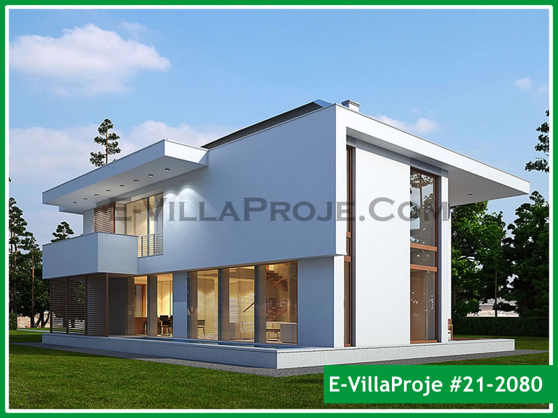 Ev Villa Proje #21 – 2080 Ev Villa Projesi Model Detayları