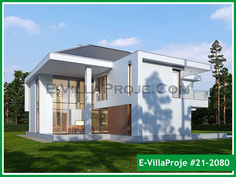 Ev Villa Proje #21 – 2080 Ev Villa Projesi Model Detayları