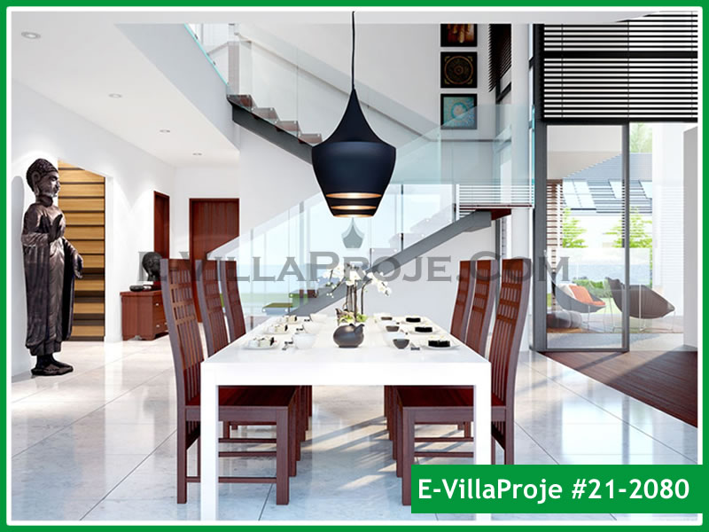 Ev Villa Proje #21 – 2080 Ev Villa Projesi Model Detayları