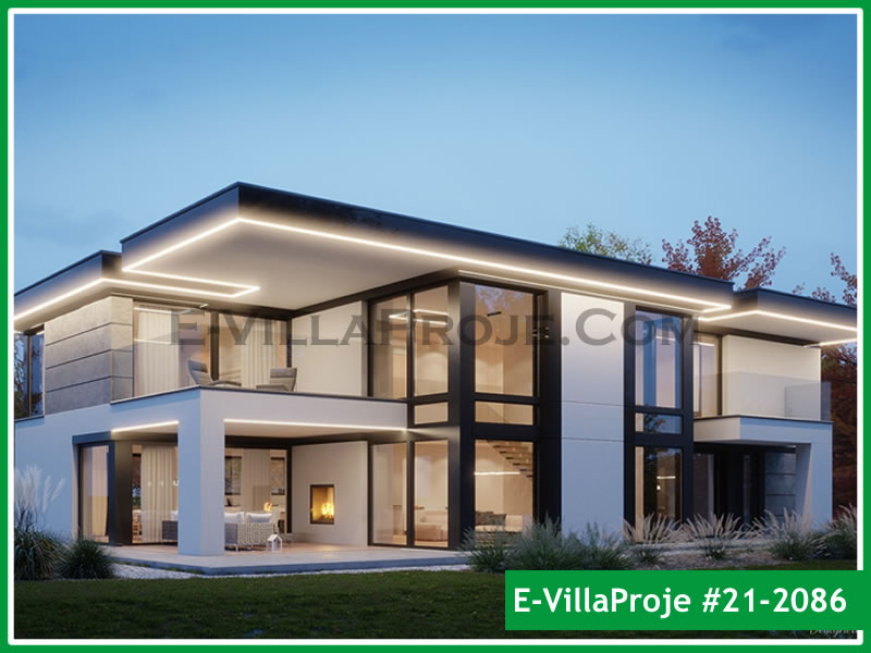 Ev Villa Proje #21 – 2086 Ev Villa Projesi Model Detayları