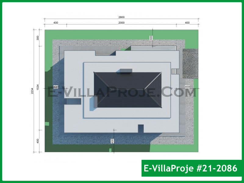 Ev Villa Proje #21 – 2086 Ev Villa Projesi Model Detayları