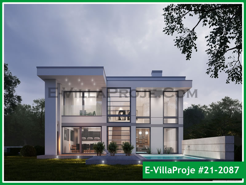 Ev Villa Proje #21 – 2087 Ev Villa Projesi Model Detayları