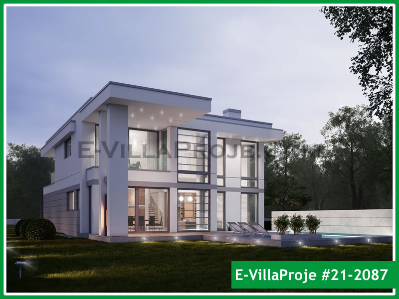 Ev Villa Proje #21 – 2087 Ev Villa Projesi Model Detayları