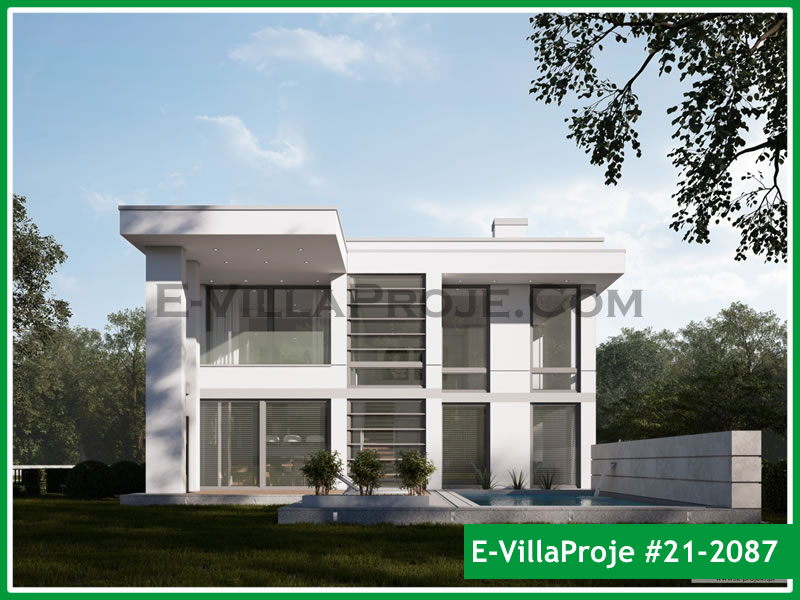 Ev Villa Proje #21 – 2087 Ev Villa Projesi Model Detayları