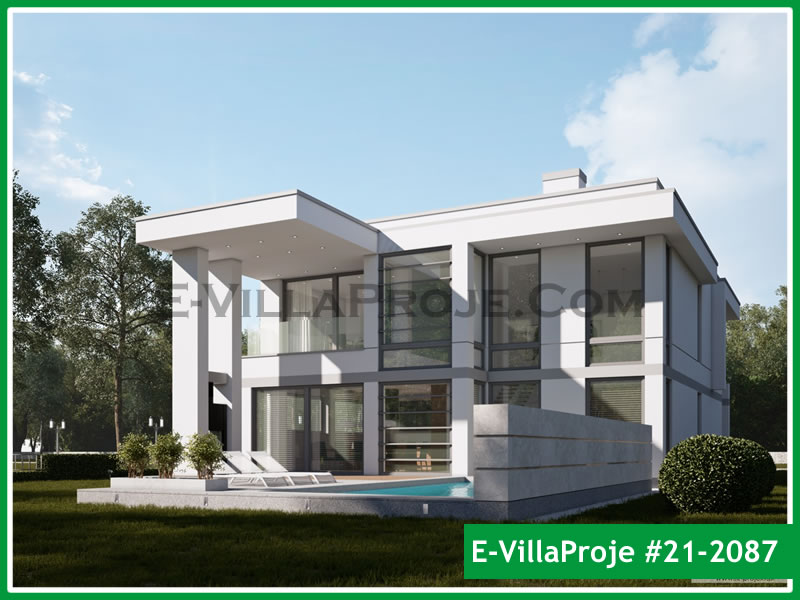 Ev Villa Proje #21 – 2087 Ev Villa Projesi Model Detayları