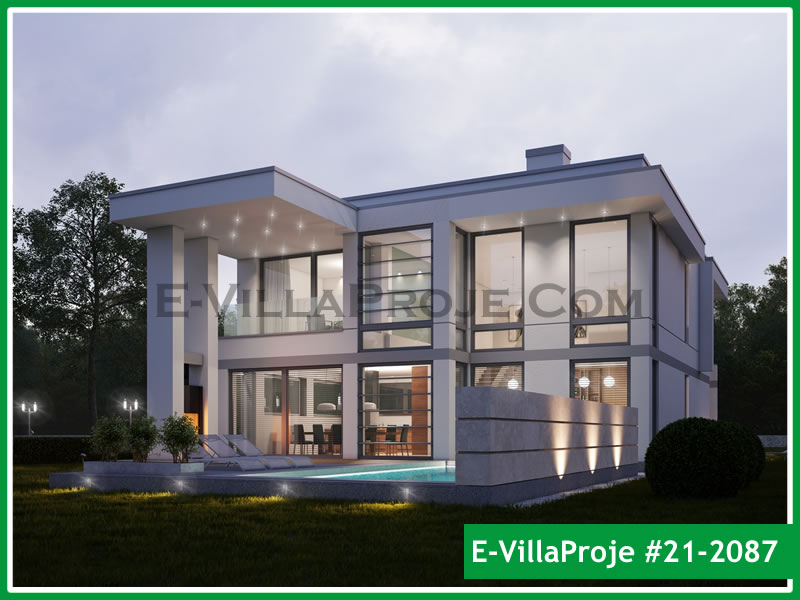 Ev Villa Proje #21 – 2087 Ev Villa Projesi Model Detayları