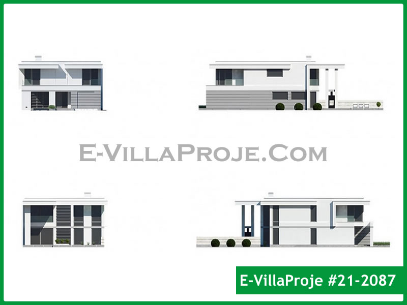 Ev Villa Proje #21 – 2087 Ev Villa Projesi Model Detayları