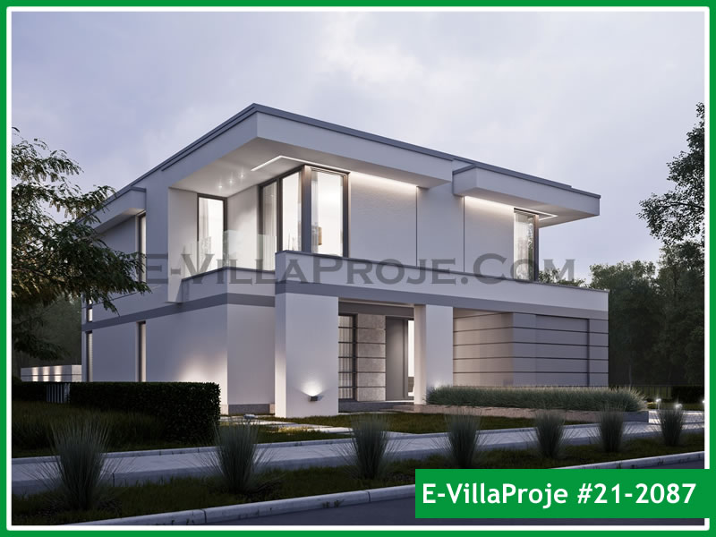 Ev Villa Proje #21 – 2087 Ev Villa Projesi Model Detayları