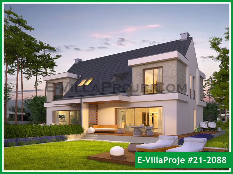 Ev Villa Proje #21 – 2088 Ev Villa Projesi Model Detayları