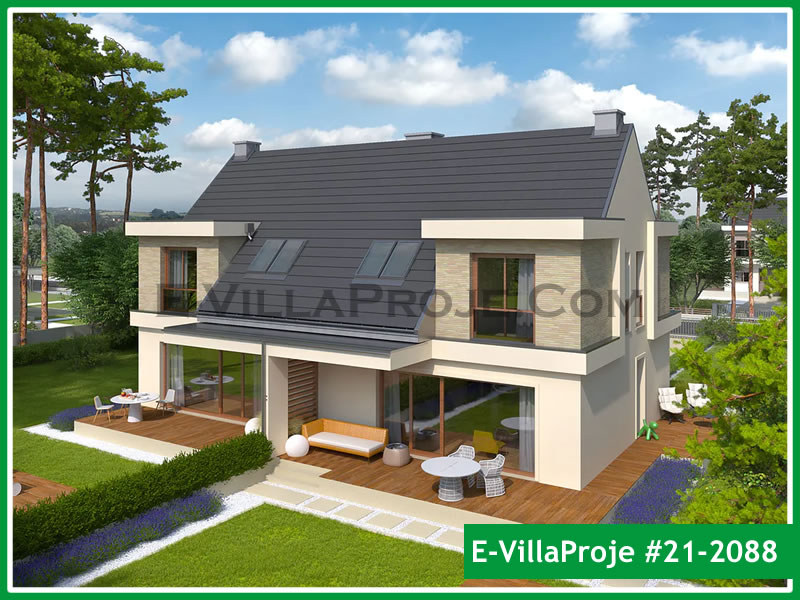 Ev Villa Proje #21 – 2088 Ev Villa Projesi Model Detayları