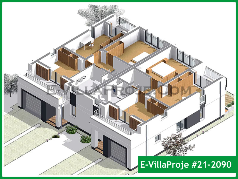 Ev Villa Proje #21 – 2090 Ev Villa Projesi Model Detayları