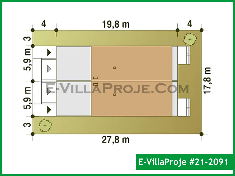 Ev Villa Proje #21 – 2091 Ev Villa Projesi Model Detayları