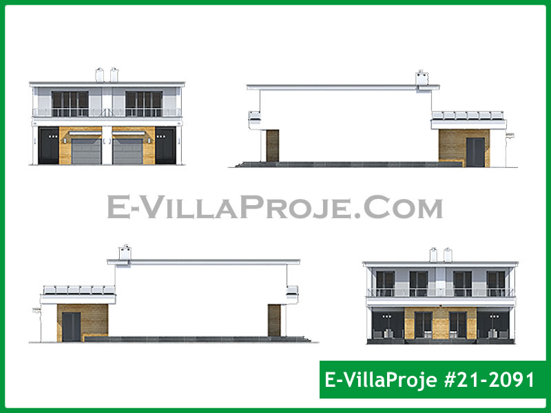 Ev Villa Proje #21 – 2091 Ev Villa Projesi Model Detayları