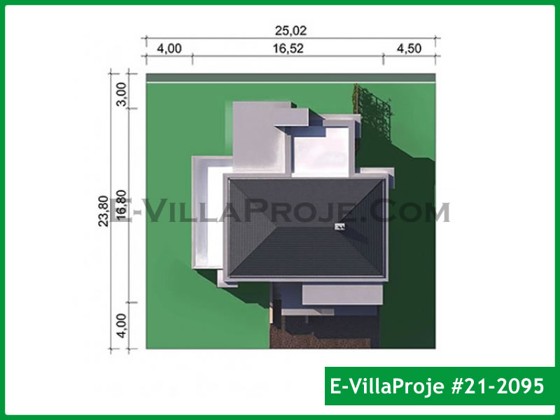 Ev Villa Proje #21 – 2095 Ev Villa Projesi Model Detayları