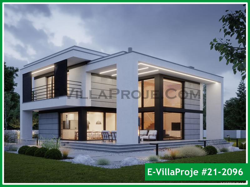 Ev Villa Proje #21 – 2096 Ev Villa Projesi Model Detayları