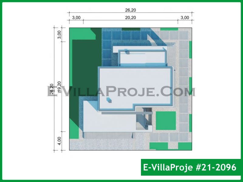 Ev Villa Proje #21 – 2096 Ev Villa Projesi Model Detayları