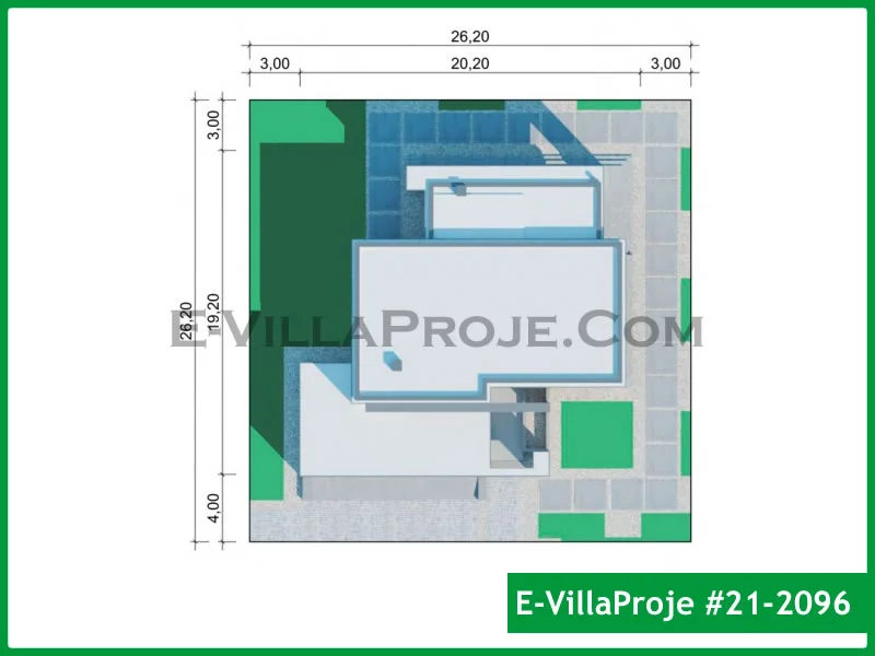 Ev Villa Proje #21 – 2096 Ev Villa Projesi Model Detayları