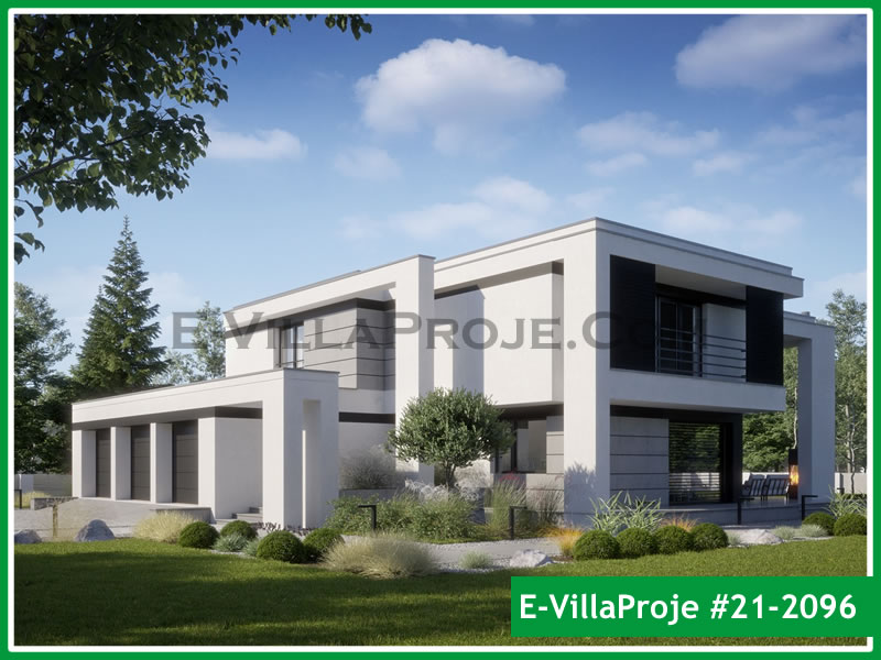 Ev Villa Proje #21 – 2096 Ev Villa Projesi Model Detayları