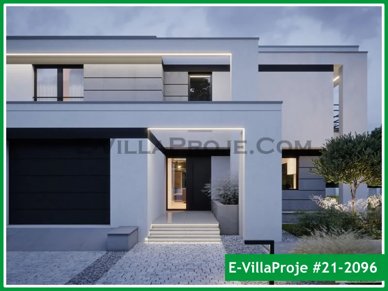 Ev Villa Proje #21 – 2096 Ev Villa Projesi Model Detayları