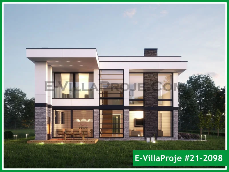Ev Villa Proje #21 – 2098 Villa Proje Detayları