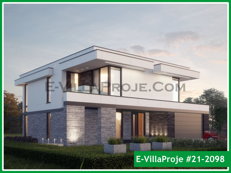 Ev Villa Proje #21 – 2098 Ev Villa Projesi Model Detayları