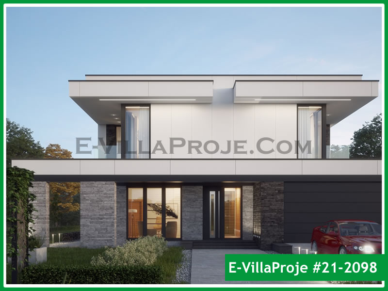 Ev Villa Proje #21 – 2098 Ev Villa Projesi Model Detayları