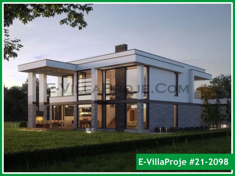 Ev Villa Proje #21 – 2098 Ev Villa Projesi Model Detayları