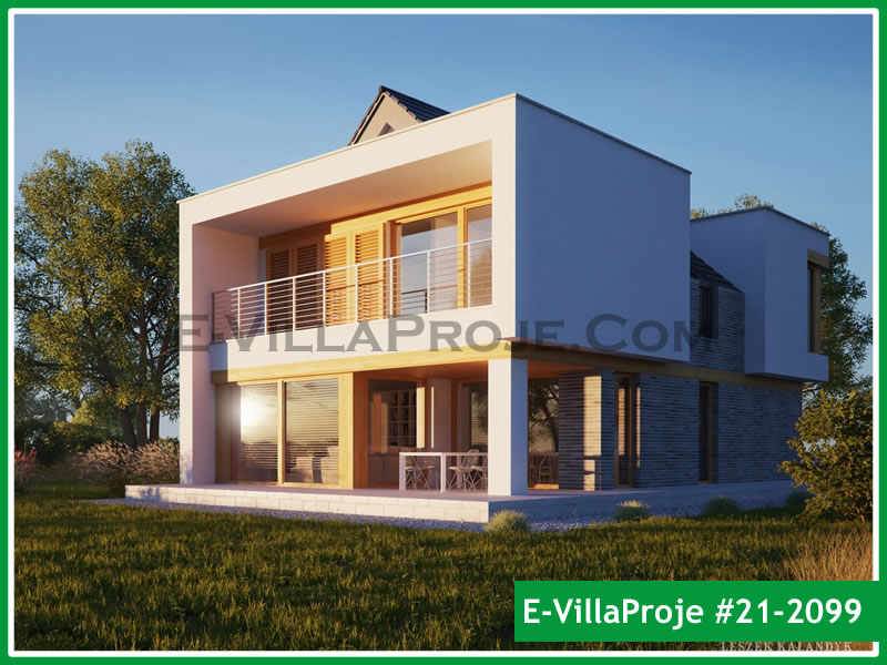 Ev Villa Proje #21 – 2099 Ev Villa Projesi Model Detayları