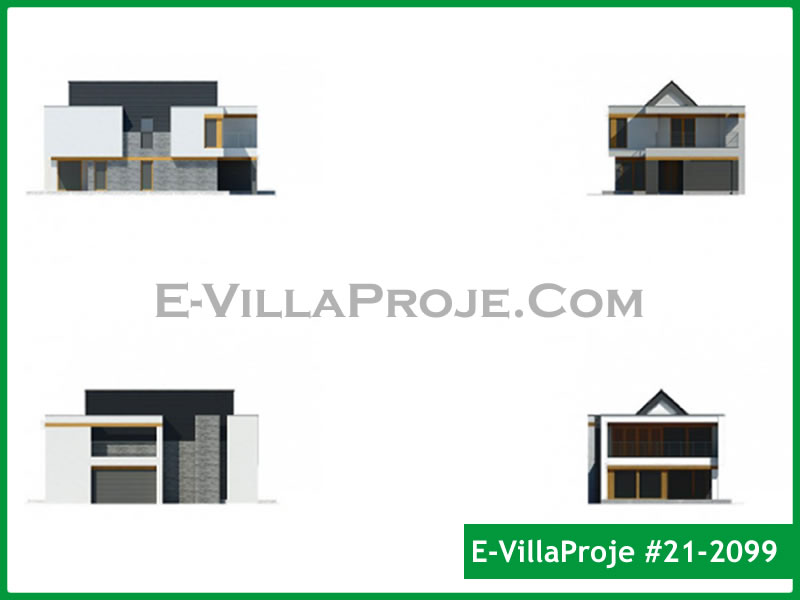 Ev Villa Proje #21 – 2099 Ev Villa Projesi Model Detayları